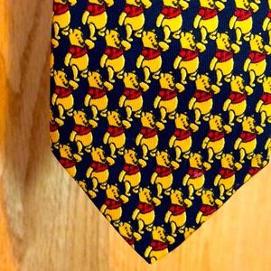 Winnie the Pooh boy’s 45” navy classic necktie